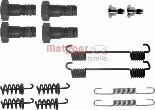 Metzger 105-0867 - Kit accessori, Ganasce freno stazionamento autozon.pro