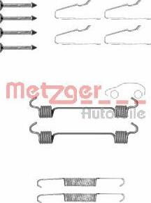 Metzger 105-0808 - Kit accessori, Ganasce freno stazionamento autozon.pro