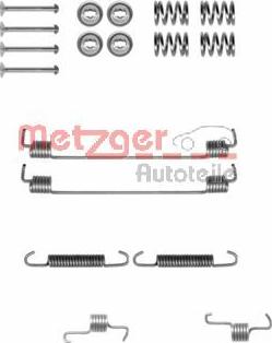 Metzger 105-0819 - Kit accessori, Ganasce freno autozon.pro