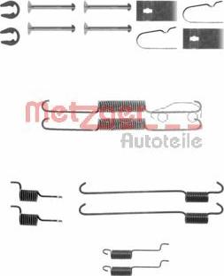 Metzger 105-0815 - Kit accessori, Ganasce freno autozon.pro