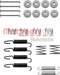 Metzger 105-0816 - Kit accessori, Ganasce freno stazionamento autozon.pro