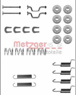 Metzger 105-0810 - Kit accessori, Ganasce freno stazionamento autozon.pro