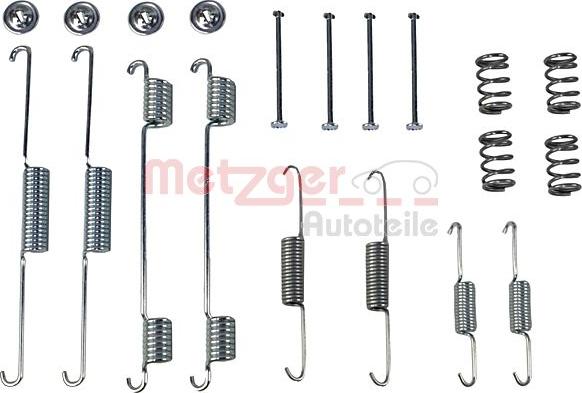 Metzger 105-0817 - Kit accessori, Ganasce freno autozon.pro