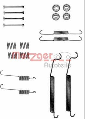 Metzger 105-0830 - Kit accessori, Ganasce freno autozon.pro