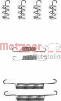 Metzger 105-0831 - Kit accessori, Ganasce freno stazionamento autozon.pro