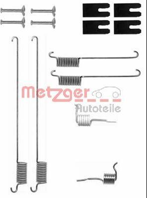 Metzger 105-0829 - Kit accessori, Ganasce freno autozon.pro