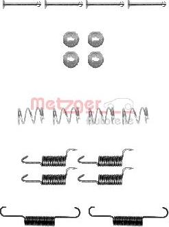 Metzger 105-0871 - Kit accessori, Ganasce freno stazionamento autozon.pro