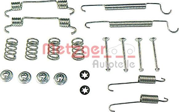 Metzger 105-0873 - Kit accessori, Ganasce freno autozon.pro