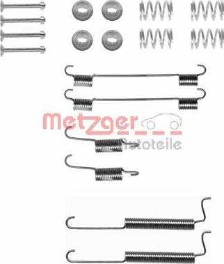 Metzger 105-0795 - Kit accessori, Ganasce freno autozon.pro