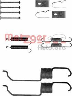 Metzger 105-0798 - Kit accessori, Ganasce freno autozon.pro