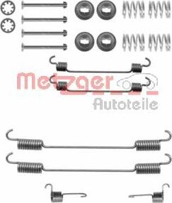 Metzger 105-0740 - Kit accessori, Ganasce freno autozon.pro