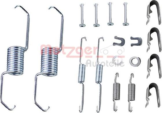 Metzger 105-0743 - Kit accessori, Ganasce freno autozon.pro