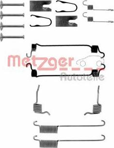 Metzger 105-0751 - Kit accessori, Ganasce freno autozon.pro