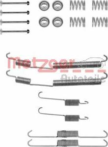 Metzger 105-0753 - Kit accessori, Ganasce freno autozon.pro