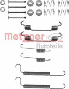 Metzger 105-0766 - Kit accessori, Ganasce freno autozon.pro