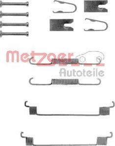 Metzger 105-0789 - Kit accessori, Ganasce freno autozon.pro