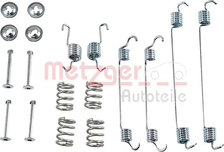 Metzger 105-0784 - Kit accessori, Ganasce freno autozon.pro