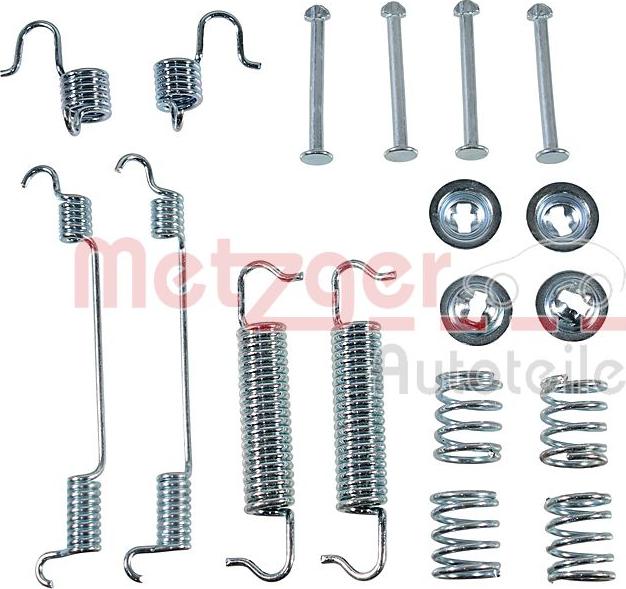 Metzger 105-0780 - Kit accessori, Ganasce freno autozon.pro