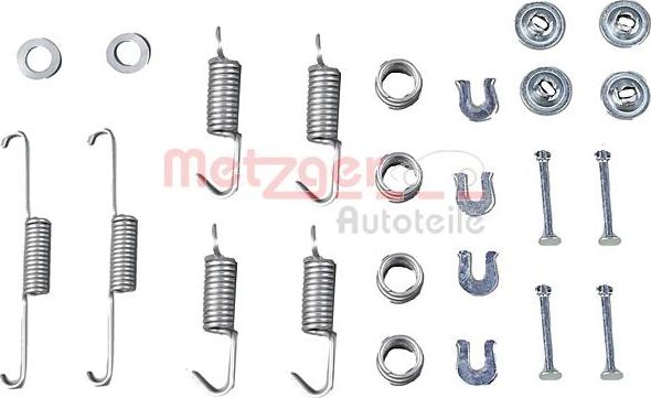 Metzger 105-0788 - Kit accessori, Ganasce freno stazionamento autozon.pro