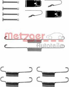 Metzger 105-0723 - Kit accessori, Ganasce freno autozon.pro