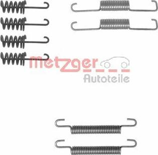 Metzger 105-0774 - Kit accessori, Ganasce freno stazionamento autozon.pro