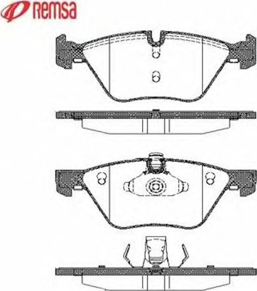 Metzger 105200 - Kit pastiglie freno, Freno a disco autozon.pro