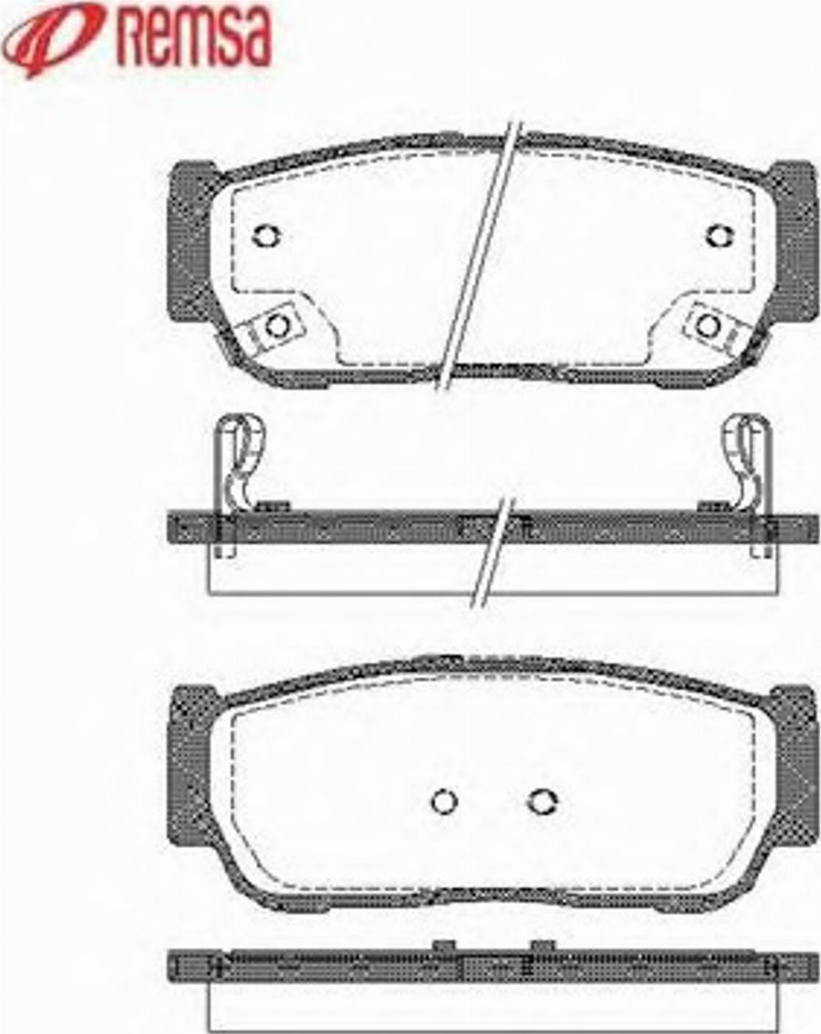 Metzger 1063.02 - Kit pastiglie freno, Freno a disco autozon.pro