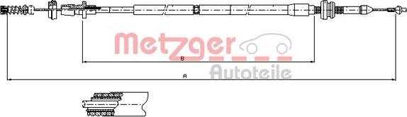 Metzger 10.0904 - Cavo acceleratore autozon.pro