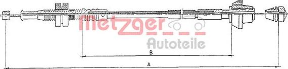 Metzger 10.0153 - Cavo acceleratore autozon.pro