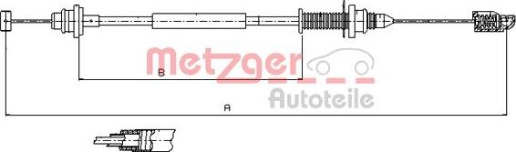 Metzger 10.0390 - Cavo acceleratore autozon.pro