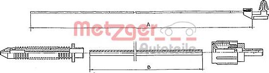 Metzger 10.0381 - Cavo acceleratore autozon.pro