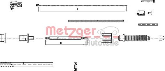 Metzger 10.0382 - Cavo acceleratore autozon.pro