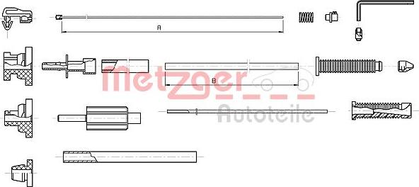 Metzger 10.1179 - Cavo acceleratore autozon.pro