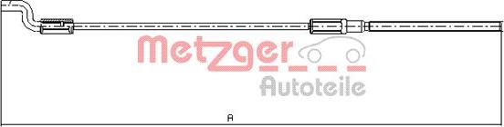 Metzger 10.7621 - Cavo comando, Freno stazionamento autozon.pro