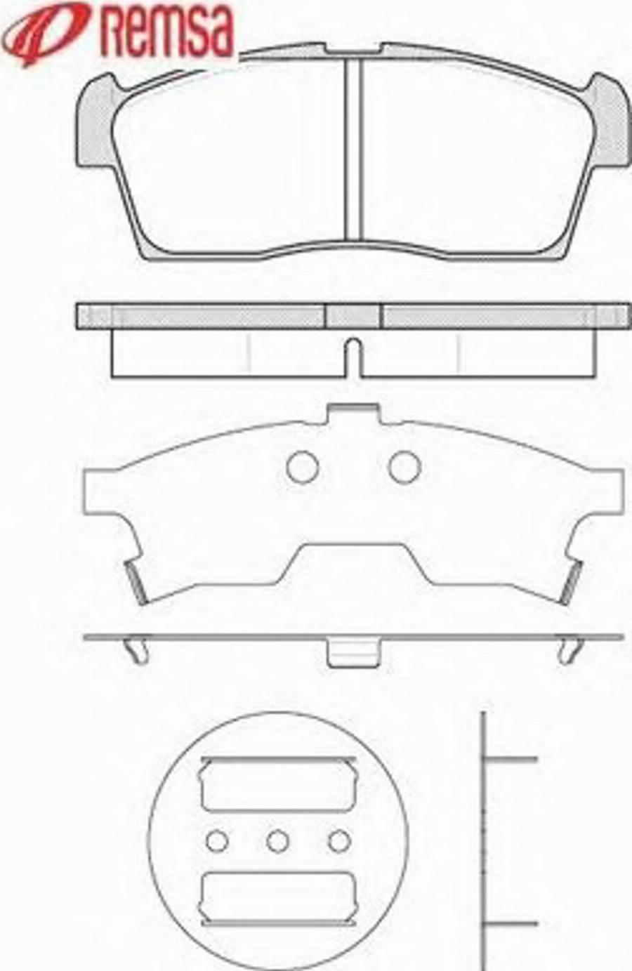 Metzger 1199.00 - Kit pastiglie freno, Freno a disco autozon.pro