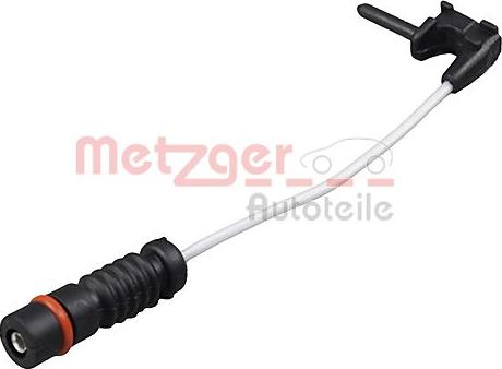 Metzger 1190025 - Contatto segnalazione, Usura past. freno / mat. d'attrito autozon.pro