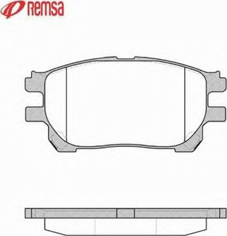 Metzger 114300 - Kit pastiglie freno, Freno a disco autozon.pro