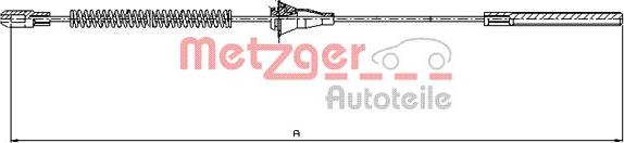 Metzger 11.5754 - Cavo comando, Freno stazionamento autozon.pro