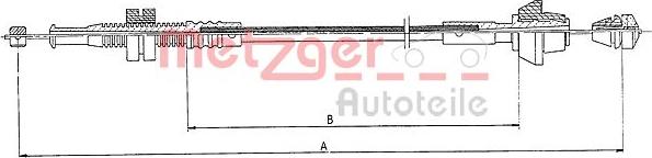 Metzger 11.0126 - Cavo acceleratore autozon.pro