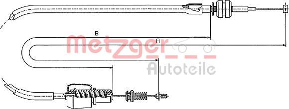 Metzger 11.1247 - Cavo acceleratore autozon.pro