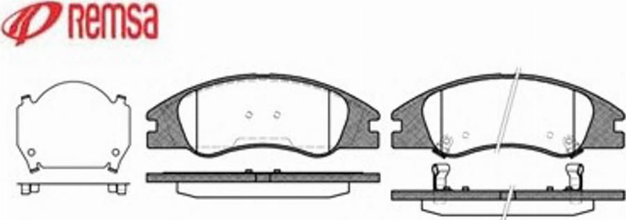 Metzger 1134.02 - Kit pastiglie freno, Freno a disco autozon.pro