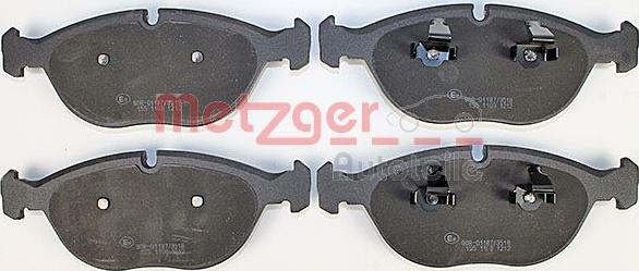 Metzger 1170454 - Kit pastiglie freno, Freno a disco autozon.pro