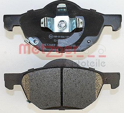 Metzger 1170558 - Kit pastiglie freno, Freno a disco autozon.pro