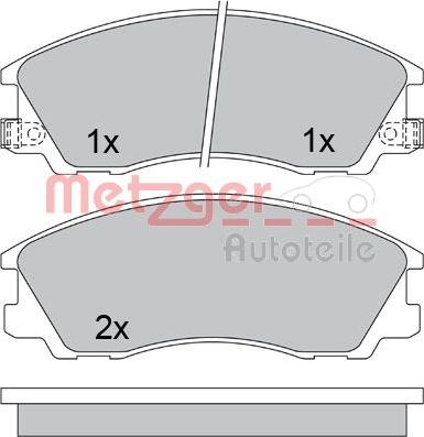 Magneti Marelli 600000096730 - Kit pastiglie freno, Freno a disco autozon.pro