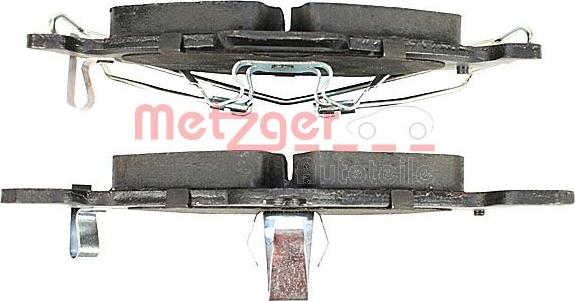 Metzger 1170063 - Kit pastiglie freno, Freno a disco autozon.pro