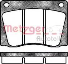 Metzger 1170808 - Kit pastiglie freno, Freno a disco autozon.pro