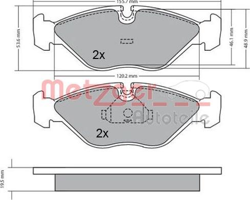 Spidan 31739 - Kit pastiglie freno, Freno a disco autozon.pro