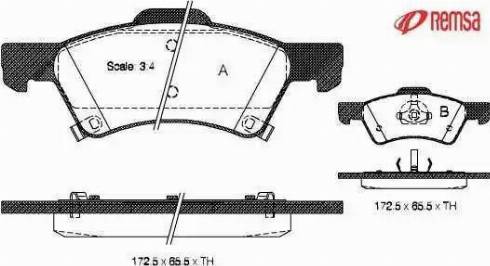 Metzger 1170753 - Kit pastiglie freno, Freno a disco autozon.pro