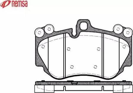 Metzger 1170768 - Kit pastiglie freno, Freno a disco autozon.pro