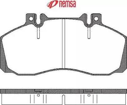 Spidan 31261 - Kit pastiglie freno, Freno a disco autozon.pro